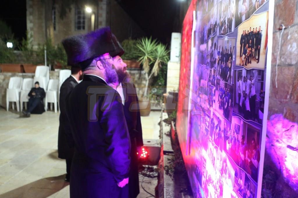 לרגל השמחה בבית יו"ר ארגון 'לב אחד' שמחת שבע ברכות אין א דינר ביי קבר דוד המלך