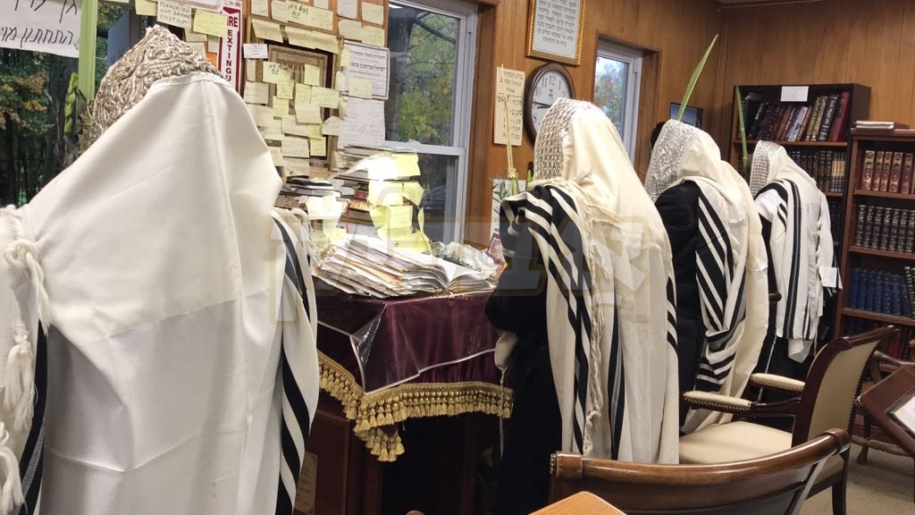 סוכות אין חצר הקודש ניקלשבורג ב"פ