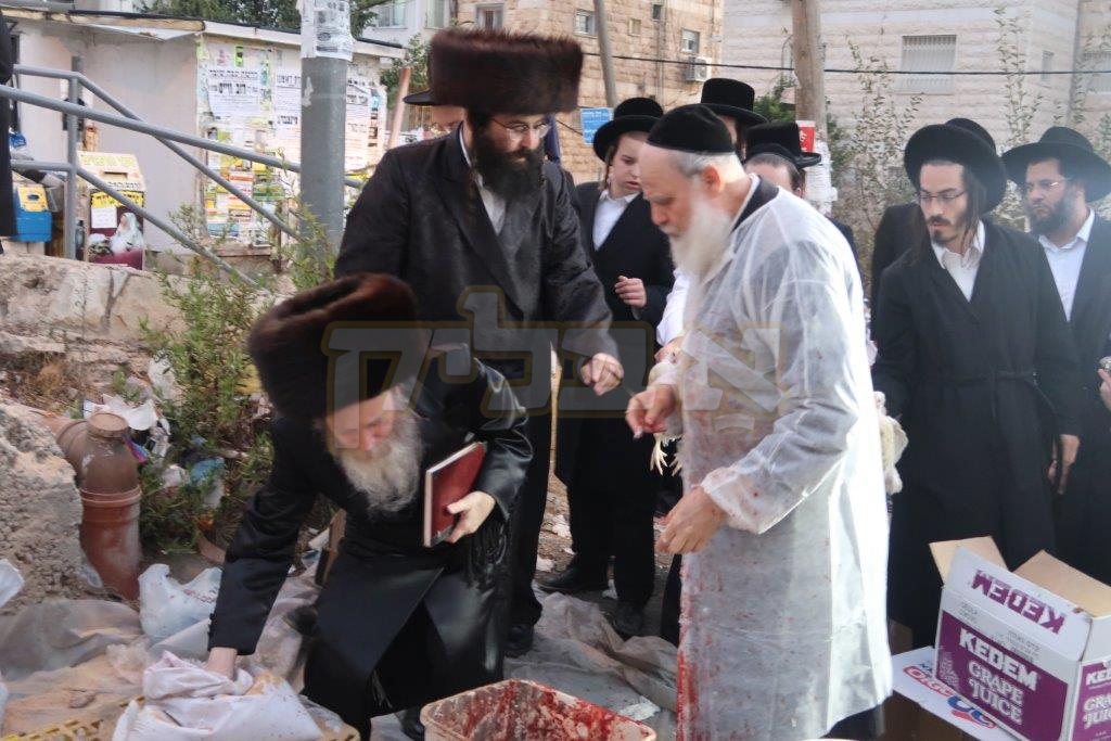 ערב יום הקודש אצל הרה"צ רבי איטשא מאיר מארגענשטערן שליט"א