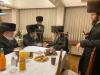 הגאון רבי דניאל אלתר שליט"א זוהן פון הגה"ק בעל פני מנחם מגור זצ"ל באזוכט ביי הגה"צ גאב"ד אנטווערפן שליט"א 