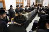 שבע ברכות אין ישיבה ד'מאנסי פאר א קינד פון לאנגיעריגן משמש בקודש ביי הגה"צ רבי משה גרין שליט"א, הרה"ח ר' אהרן בעגער הי"ו