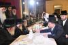 סעודת ראש חודש בהשתתפות כ"ק אדמו"ר מסקווירא שליט"א מיט נגידים וועלעכע האבן תורם געווען גרעסערע סכומים לטובת די אויפבוי פון ביהמ"ד הגדול סקווירא בילדער משה גאלדשיין 