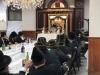 יארצייט סעודה פון בעל בני יששכר זי"ע ביי הרה"ג רבי אהרן קרויס שליט"א ראש ישיבת שער התלמוד שליט"א 
