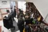 הונדערטער בחורים און אינגעלייט ביים לערנען שובבי"ם פארטאגס אין ביהמ"ד הגדול ד'סאטאמר אין ב"פ 