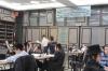 הונדערטער בחורים און אינגעלייט ביים לערנען שובבי"ם פארטאגס אין ביהמ"ד הגדול ד'סאטאמר אין ב"פ 