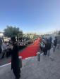 Main image for Kabbolas ponim for Reb Chaim Stern when he arrived to israel for Shavuos to be by Viznite Rebbi