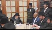 Main image for Mayor Eric Adams visits Rav Moshe Wolfson 