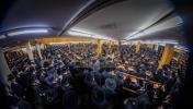 Hamashpia Rav Tzvi Meir Silberberg's shiur in Beis Medrash Hagodal of satmar in williamsburg