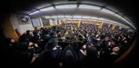 Hamashpia Rav Tzvi Meir Silberberg's shiur in Beis Medrash Hagodal of satmar in williamsburg