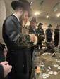   Huadmur Mesadigura london shlite on a trip to vienna  to the yurtzit of rebbi yisroel of tzurtkove tz"l 