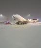 Main image for A massive snowstorm brings German airport to a standstill.