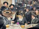 H'admer M'Gur Shlita Visits Raaved Yerushalaim in  honor of a simche. 