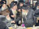 H'admer M'Gur Shlita Visits Raaved Yerushalaim in  honor of a simche. 
