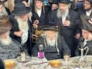 H'admer M'Gur Shlita Visits Raaved Yerushalaim in  honor of a simche. 