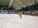 Preparations are underway for the Chuf Alef Kislev Seudah Hodah celebration at the Crown Heights Armory.