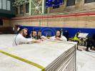 Main image for Preparations are underway for the Chuf Alef Kislev Seudah Hodah celebration at the Crown Heights Armory.