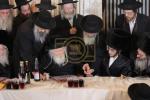 H'Admer M'Gur Shlita participates at a chasena of one of his chasidim