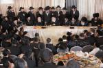 H'Admer M'Gur Shlita participates at a chasena of one of his chasidim