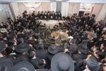 H'Admer M'Gur Shlita participates at a chasena of one of his chasidim