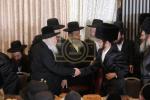 H'Admer M'Gur Shlita participates at a chasena of one of his chasidim