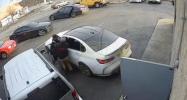 Main image for Security Footage Shows Attempted BMW Theft Turned Violent.