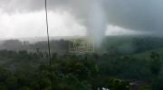 Main image for Moment Tornado Rips Through Paraguay Captured in Security Camera.