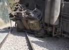 Main image for Train Derailment in Southern Mexico Kills 13, Injures 98.