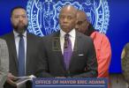Main image for WATCH: Mayor Eric Adams Abruptly Ends Press Conference as Questions Turn to Trump and Congestion Pricing