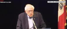 Main image for Senator Bernie Sanders Urges Unity, Warns Against Trump's Divisive Tactics. 