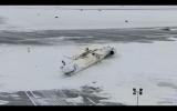 Main image for Overhead footage of the Endeavor Air CRJ-900 that crashed in Toronto.