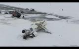 Overhead footage of the Endeavor Air CRJ-900 that crashed in Toronto.