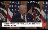 Main image for Trump Names Alice Johnson as 'Pardon Czar' in Latest White House Announcement