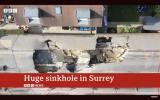 Main image for Major incident declared over sinkhole swallowing up UK street