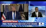Main image for News Update: The president was leaning quite heavily into the idea that Elon Musk is just an employee.