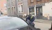 Main image for Moment 'terrorist' is tackled to the ground & arrested after deadly knife rampage
