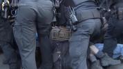 Far-right demonstrators in Berlin met by counter-protesters ahead of German elections