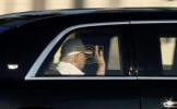 Trump Motorcade Heads to Golf Club from Mar-a-Lago