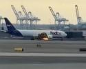 A FedEx Cargo flight makes emergency landing after a bird strike