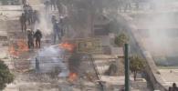 Main image for A Violent Protest held in Greece Athens on Anniversary of Deadly Train Crash