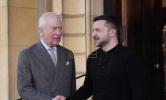 Main image for Zelenskyy meets King at Sandringham following major summit in London