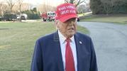 WATCH IN FULL: President Donald J. Trump speaks to the press on the South Lawn of the White House
