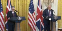 Main image for Trump Teases 'Great Trade Agreement' with UK During Starmer Meeting