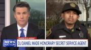 Main image for DJ Daniel Stunned as Trump Awards Secret Service Honor