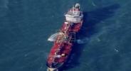 Main image for Exclusive Footage of North Sea Ship Collision &ndash; Assessing the Damage from Above!