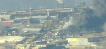 Main image for Fire breaks out at auto body shop in Willets Point, Queens