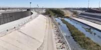 Main image for The Heavily fortified U.S. border has NO migrants sighted.