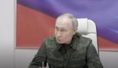 Main image for Putin Visits Kursk as Russian Forces Push Forward in Region
