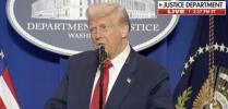 Main image for WATCH: US President Donald Trump vows to get 'full and complete accountability' at DOJ for past wrongs