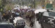 Main image for Police Clash with Protesters Near Israel PM Netanyahu's Residence