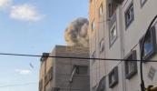 Main image for Shocking Footage of Airstrike Hits Gaza
